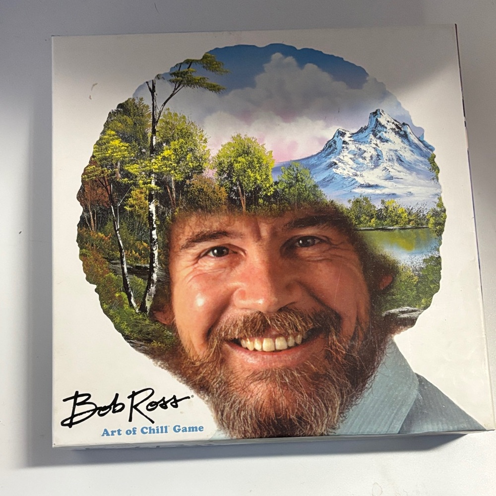 Bob Ross Art of Chill Game NWT